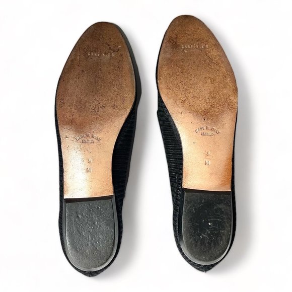 Mesh loafers, Anne Klein sz 9, Oval Toe, Vintage - Picture 5 of 5